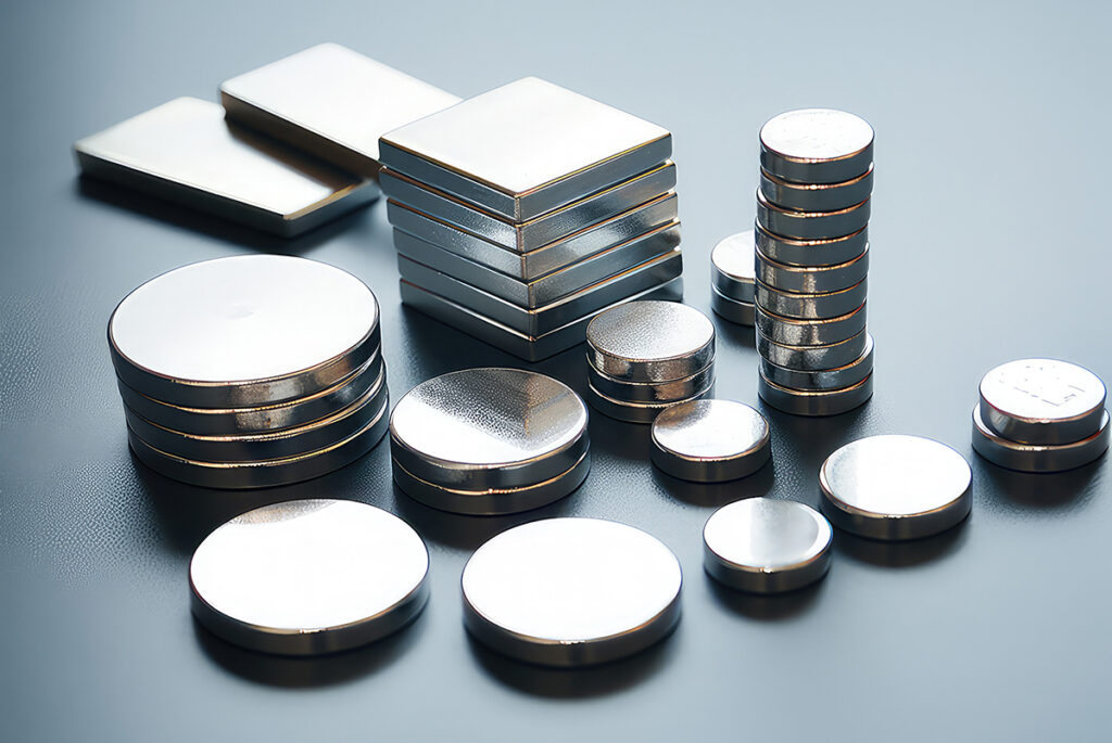 Image showing a variety of neodymium magnets