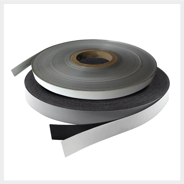 Image of storm window rubber and steel magnetic strips